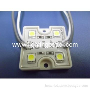 High quality Led module with 4leds,plastic cover